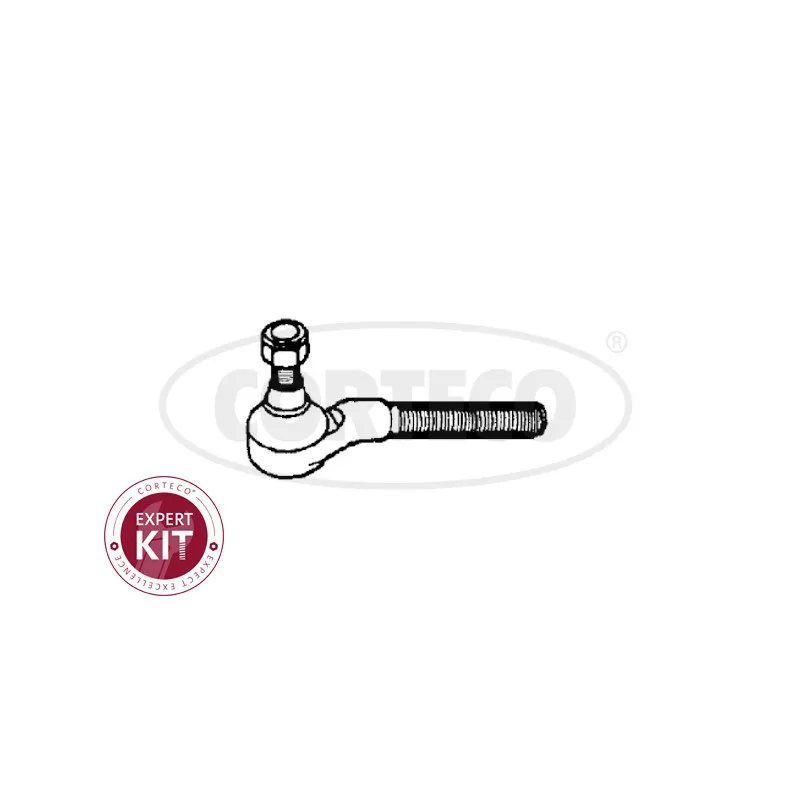 Rotule de barre de connexion avant droit CORTECO 49400151
