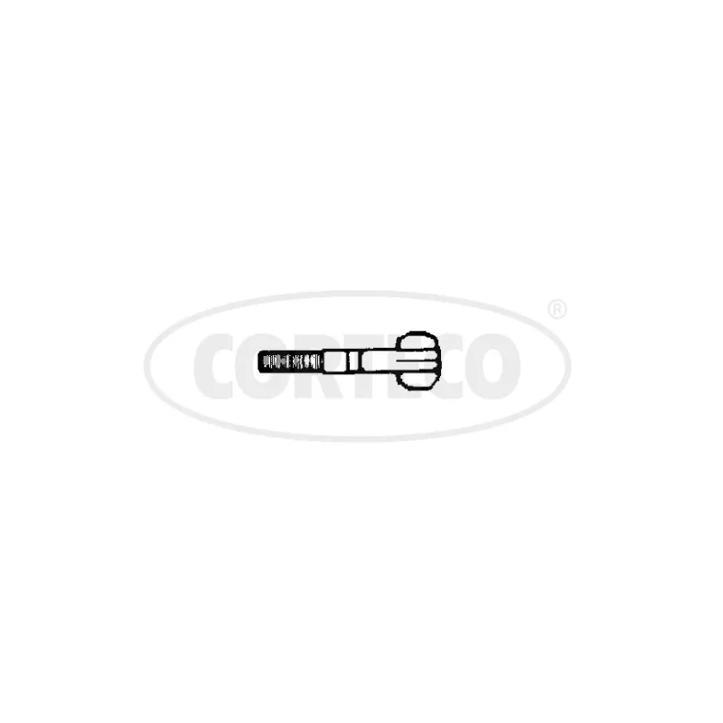 Rotule de barre de connexion avant droit CORTECO 49401233