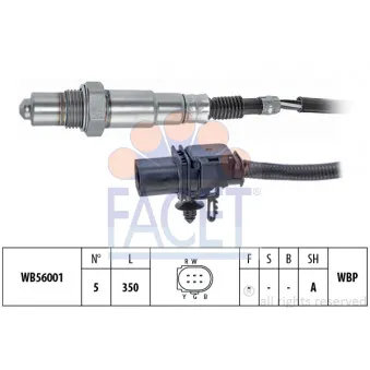 Sonde lambda FACET 10.8391