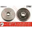 Tambour de frein TRW DB4212 - Visuel 1