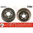 Tambour de frein TRW DB4341 - Visuel 1