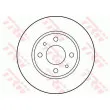 Jeu de 2 disques de frein avant TRW DF1748 - Visuel 2