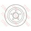 Jeu de 2 disques de frein arrière TRW DF2676 - Visuel 2