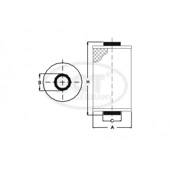 Filtre à huile SCT GERMANY
