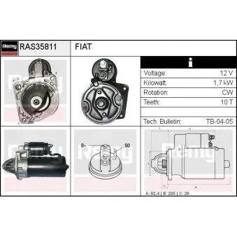 Démarreur REMY RAS35811