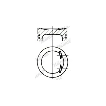 Piston NÜRAL 87-109107-10