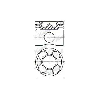 Piston NÜRAL 87-114400-40