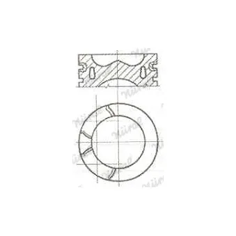 Piston NÜRAL 87-114700-40