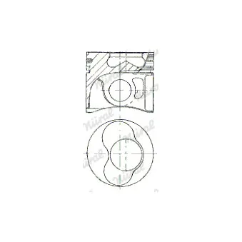 Piston NÜRAL 87-114905-60