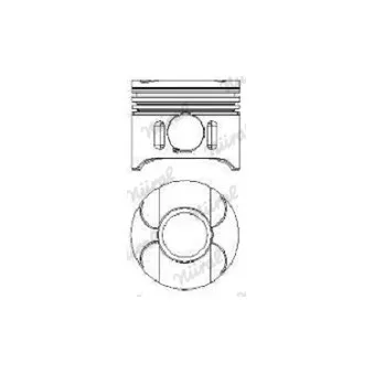 Piston NÜRAL 87-117907-10