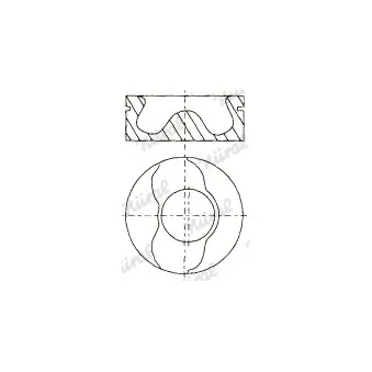 Piston NÜRAL 87-124000-10