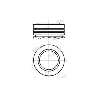 Piston NÜRAL 87-139407-00