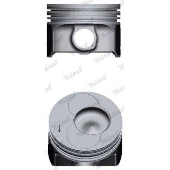 Piston NÜRAL 87-139507-40