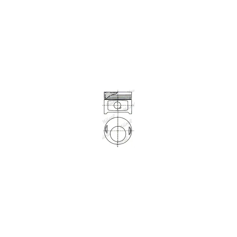 Piston NÜRAL 87-179511-10
