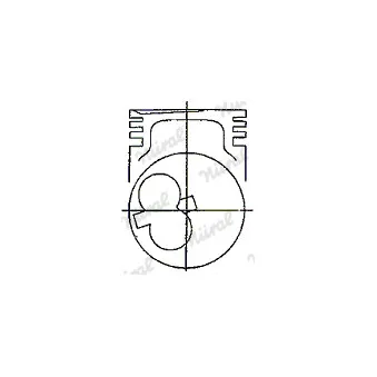 Piston NÜRAL 87-373800-30