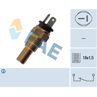 Sonde de température, liquide de refroidissement FAE 32742