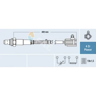 Sonde lambda FAE 77676