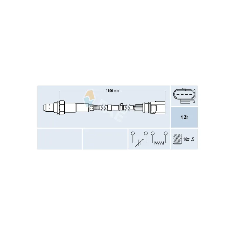 Sonde lambda FAE 77702