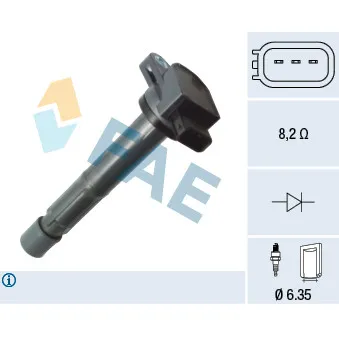 Bobine d'allumage FAE 80378
