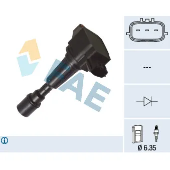 Bobine d'allumage FAE 80383