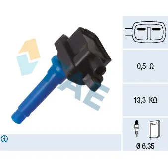Bobine d'allumage FAE 80420