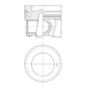 Piston KOLBENSCHMIDT