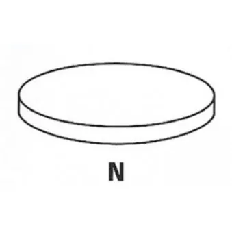 Rondelle de compensation, jeu des soupapes FRECCIA PRV 01-230
