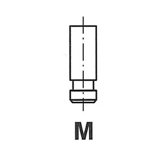 Soupape d'admission FRECCIA R4405/SNT