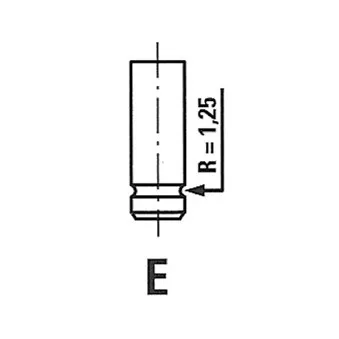 Soupape d'admission FRECCIA R4574/S