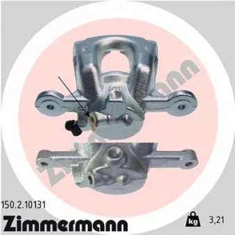 Étrier de frein avant droit ZIMMERMANN 150.2.10131