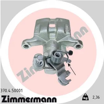 Étrier de frein arrière droit ZIMMERMANN 370.4.50001