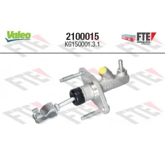 Cylindre émetteur, embrayage VALEO 2100015