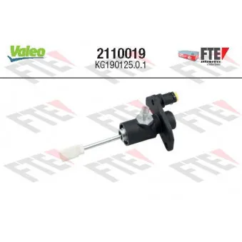 Cylindre émetteur, embrayage VALEO 2110019