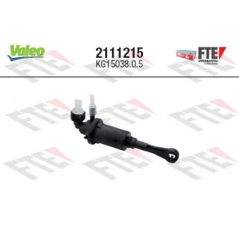 Cylindre émetteur, embrayage VALEO 2111215