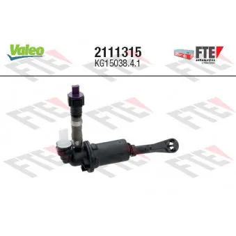 Cylindre émetteur, embrayage VALEO 2111315