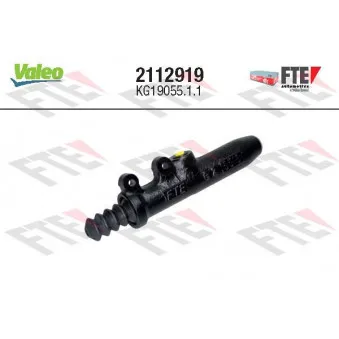 Cylindre émetteur, embrayage VALEO 2112919