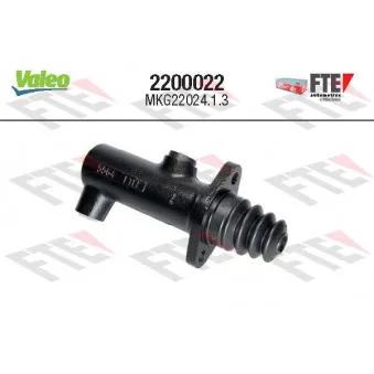 Cylindre émetteur, embrayage VALEO 2200022