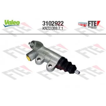 Cylindre récepteur, embrayage VALEO 3102922