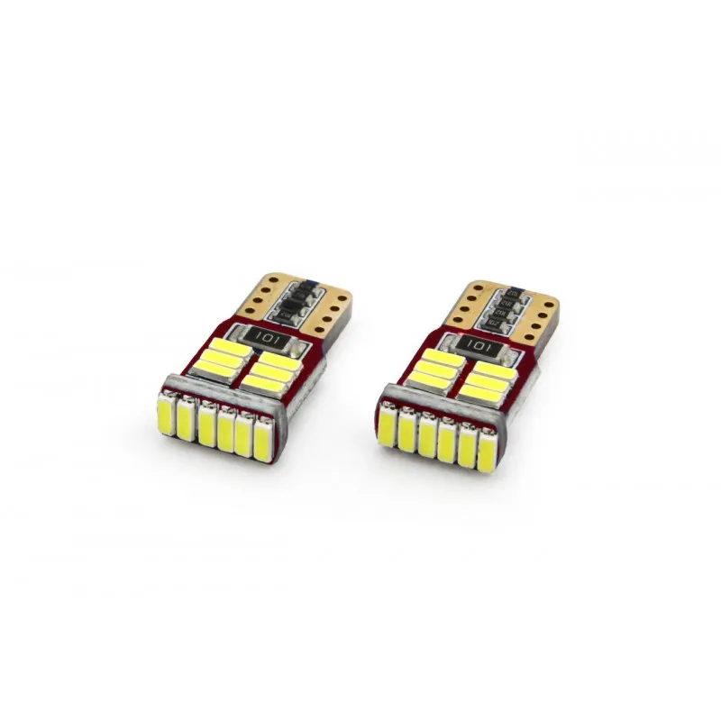 LED CANBUS 5SMD 5730 T10 (W5W) Blanc AMIO 01286