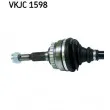 Arbre de transmission SKF VKJC 1598 - Visuel 2