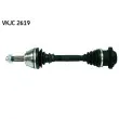 Arbre de transmission SKF VKJC 2619 - Visuel 1