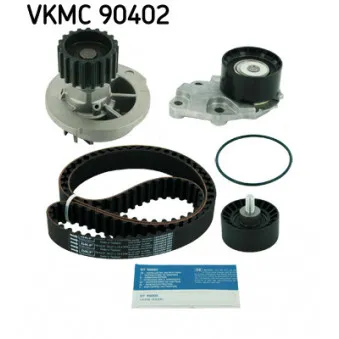 Pompe à eau + kit de courroie de distribution SKF VKMC 90402