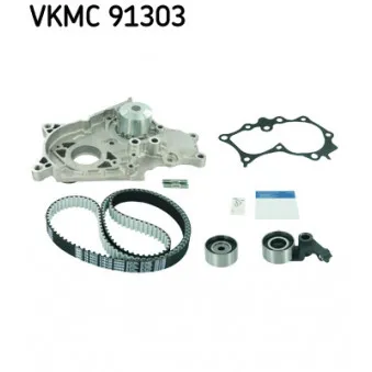 Pompe à eau + kit de courroie de distribution SKF VKMC 91303