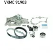 Pompe à eau + kit de courroie de distribution SKF VKMC 91903 - Visuel 1