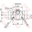 Cylindre de roue TRW BWB139 - Visuel 2