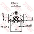 Cylindre de roue TRW BWC153 - Visuel 2