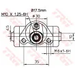 Cylindre de roue TRW BWC240 - Visuel 2