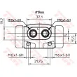 Cylindre de roue TRW BWD288 - Visuel 2