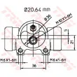 Cylindre de roue TRW BWF112 - Visuel 2