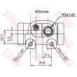 Cylindre de roue TRW BWF126 - Visuel 2